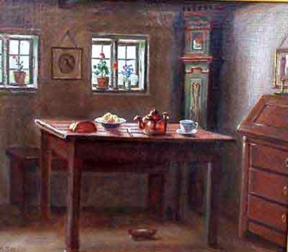 Artist: Anne Marie HansenYear: 1910Size: 25x28 cmItem number: G268